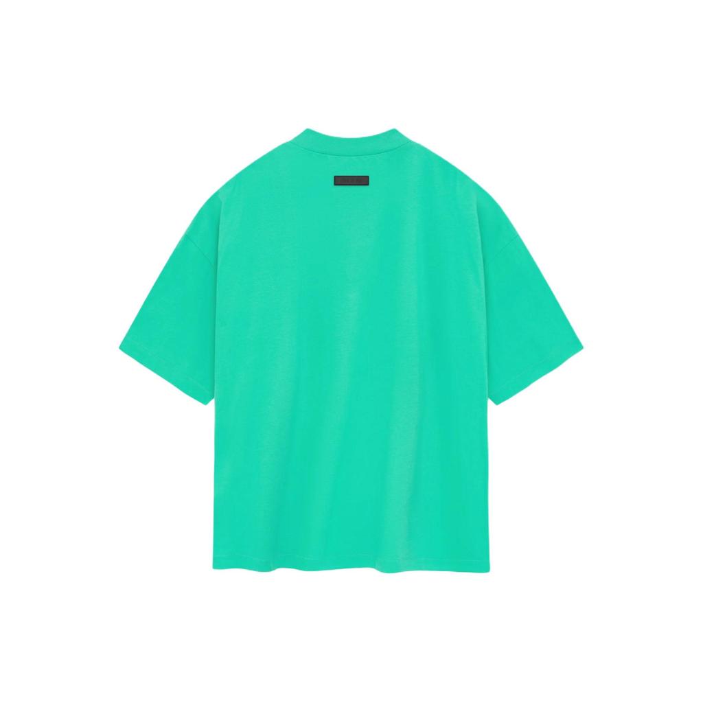 Fear of God Essentials Short-Sleeve Tee Mint Leaf Men Tops Green 125SP244192F