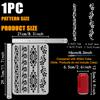 PET Hollow Out Drawing Painting Stencils, for DIY Scrapbook, Photo Album, Floral, 297x210mm