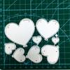 Heart Metal Cutting Dies Template Stencil Scrapbooking for Card Die Cuts Mold