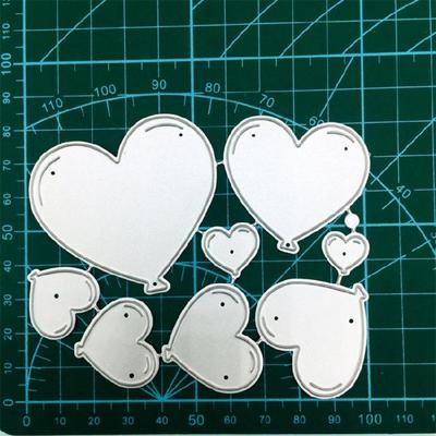 Herz Metall Stanzschablonen Schablone Scrapbooking für Karten Stanzteile Form