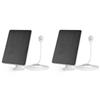 4W/6W 5V Solar Panel Charger IP65 Weatherproof Adjustable Wall Mount W/ 9.8ft Charging Cable for Arlo Pro 5S/4/3 4