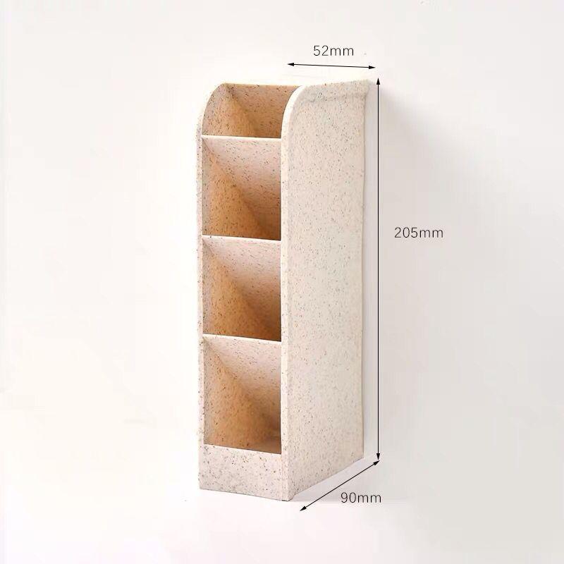 Skrivbords Pennhållare Blyerts Smink Förvaringslåda Kawaii Stor Kapacitet Skrivbordsorganisatör Ställ Fodral Skola Kontor Pappersvaror