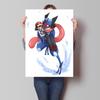 Hot Anime Poster Pokemon Akari Arceus Cartoon Character Picture High Quality Canvas Children's Room Home Decoration Paintings