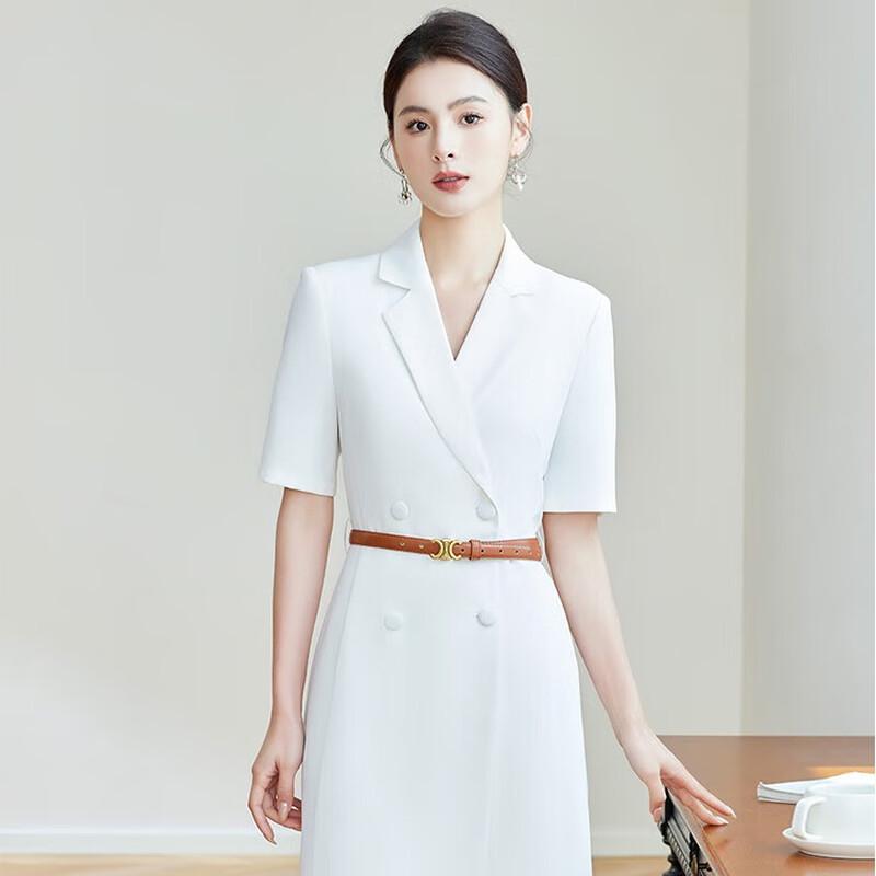 

Elegant Professional V-Neck Dress