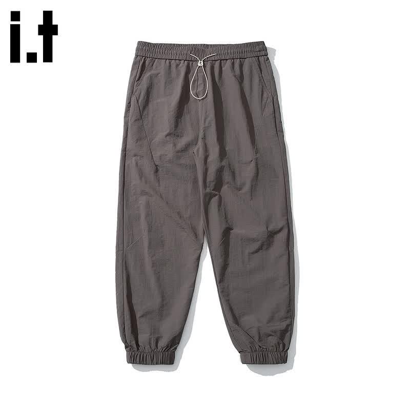 

CHOCOOLATEit Men s Loose Fit Cropped Quick-Dry Jogger Pants M