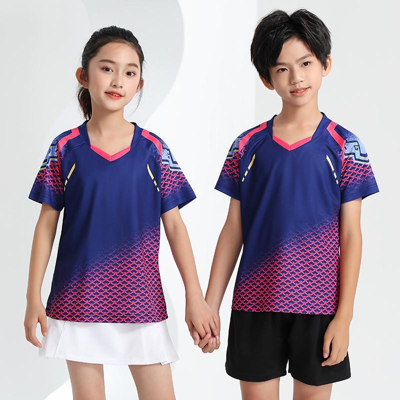 Children's Badminton & Table Tennis Quick-Dry Sports Suit for All Ages
