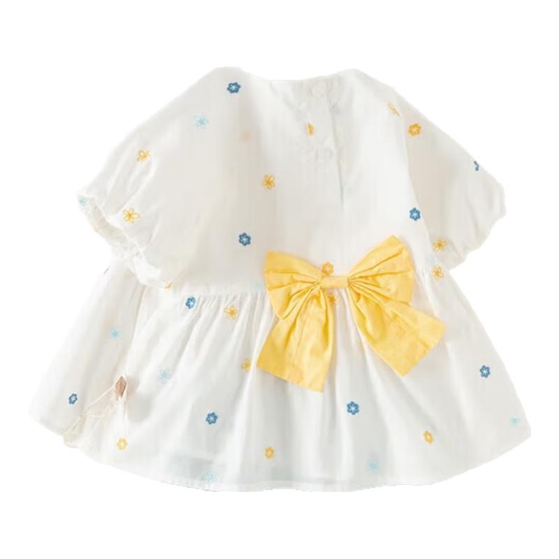 David & Bella Girls  Summer Short-Sleeve Top & Shorts Set 130 cm