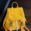 The Backpack Is Fashionable with Pleated and Stylish The Schoolbag Is Trendy and Fresh and It's A Drawstring Backpack