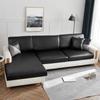 Waterproof Sofa Seat Cushion Cushion Cover For L Shaped 3 Seater Sofa Furniture Family Pu Leather Protector Stretch Washable Removable Slipcovers