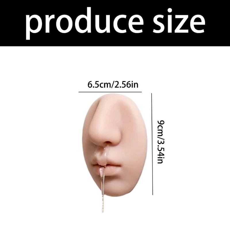 Realistic Nose Wall Mounted Soap Dispenser That Squeezes Out Liquid Like Snot, Hilarious Bathroom Accessory for Kitchen or Party Gifts