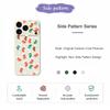 For iPhone 17 Pro Case Snowflake Socks Pattern Printing Straight Edge TPU Phone Back Cover