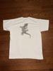 Vintage Human I Tees Gecko T Shirt Mens L White Anvil 90s Single Stitch Nature Unisex T-Shirt