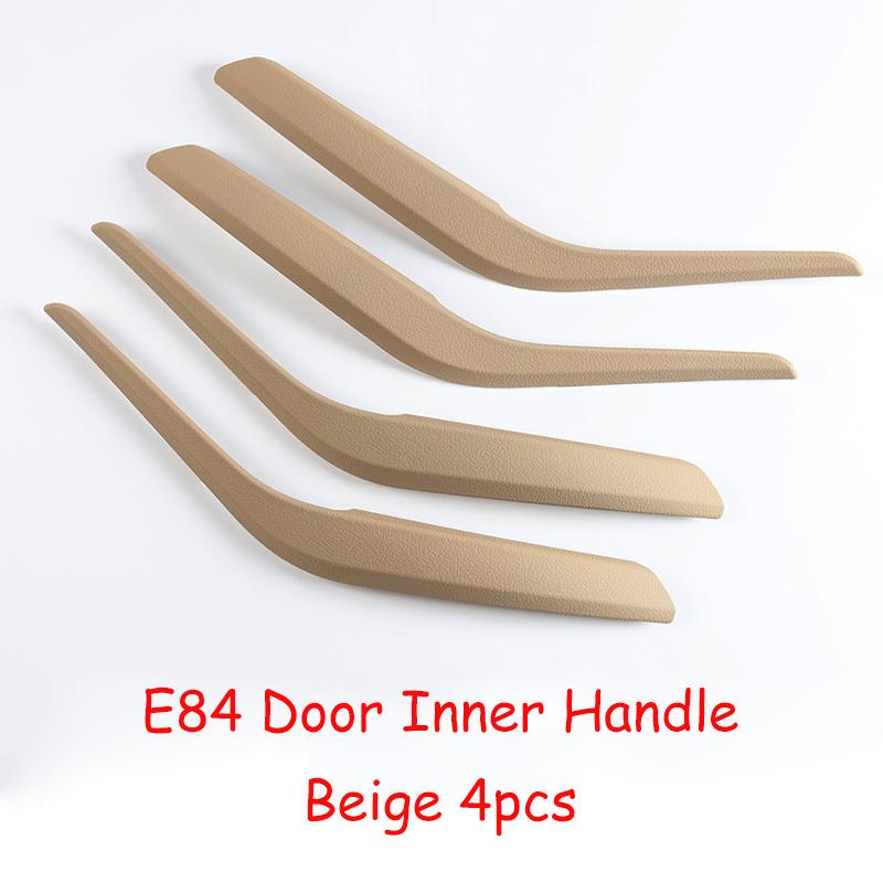 ujhzt6 X1 E84 Car Interior Left Right Door Handle Inner Door Handle Armrest Outer Cover Panel Trim Replacement For BMW 2010-2016