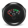 24V 52mm Car Gauge Water Temperature Gauge Oil Pressure BAR Meter Voltmeter Oil Temp Gauge Digital Pointer LED Car Gauge Diesel