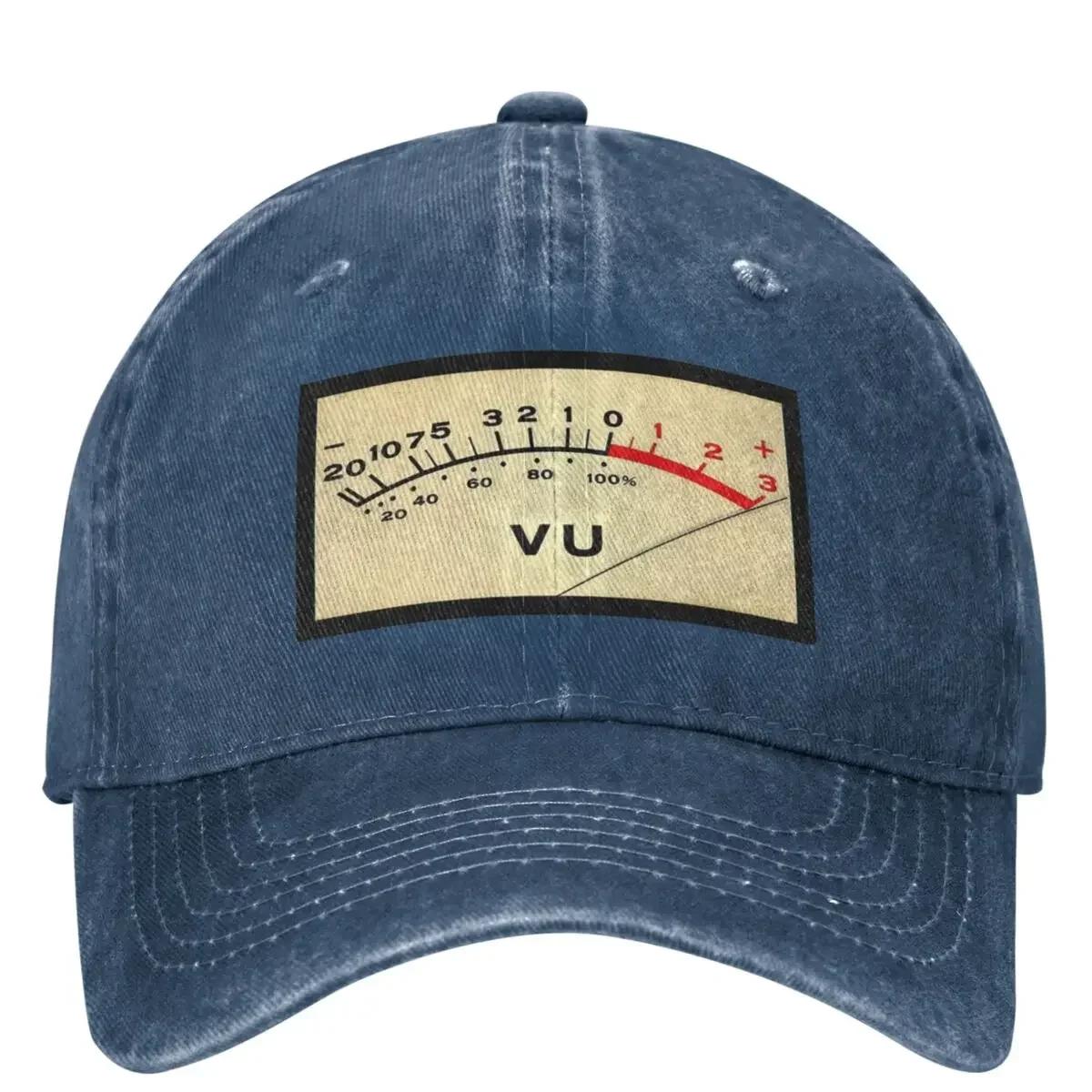 

Retro Vu Meter For Audio Technicians And Sound Engineers Baseball Cap Outdoor Sport Trucker Dad Hat Couple Baseball Caps One Size