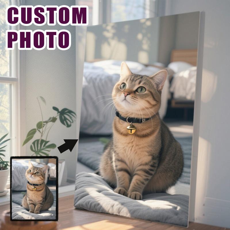 Pôster de Lona Personalizado com Foto Personalizada Decoração de Casa Imprima Suas Fotos Arte em Lona Fotos, Animais de Estimação, Casamento, Família Para Festivais, Festa, Eventos Temáticos