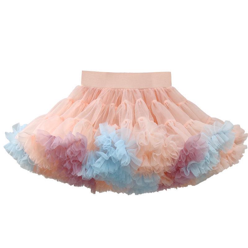 Girls' Autumn/Winter New Style Mesh Tutu Skirt