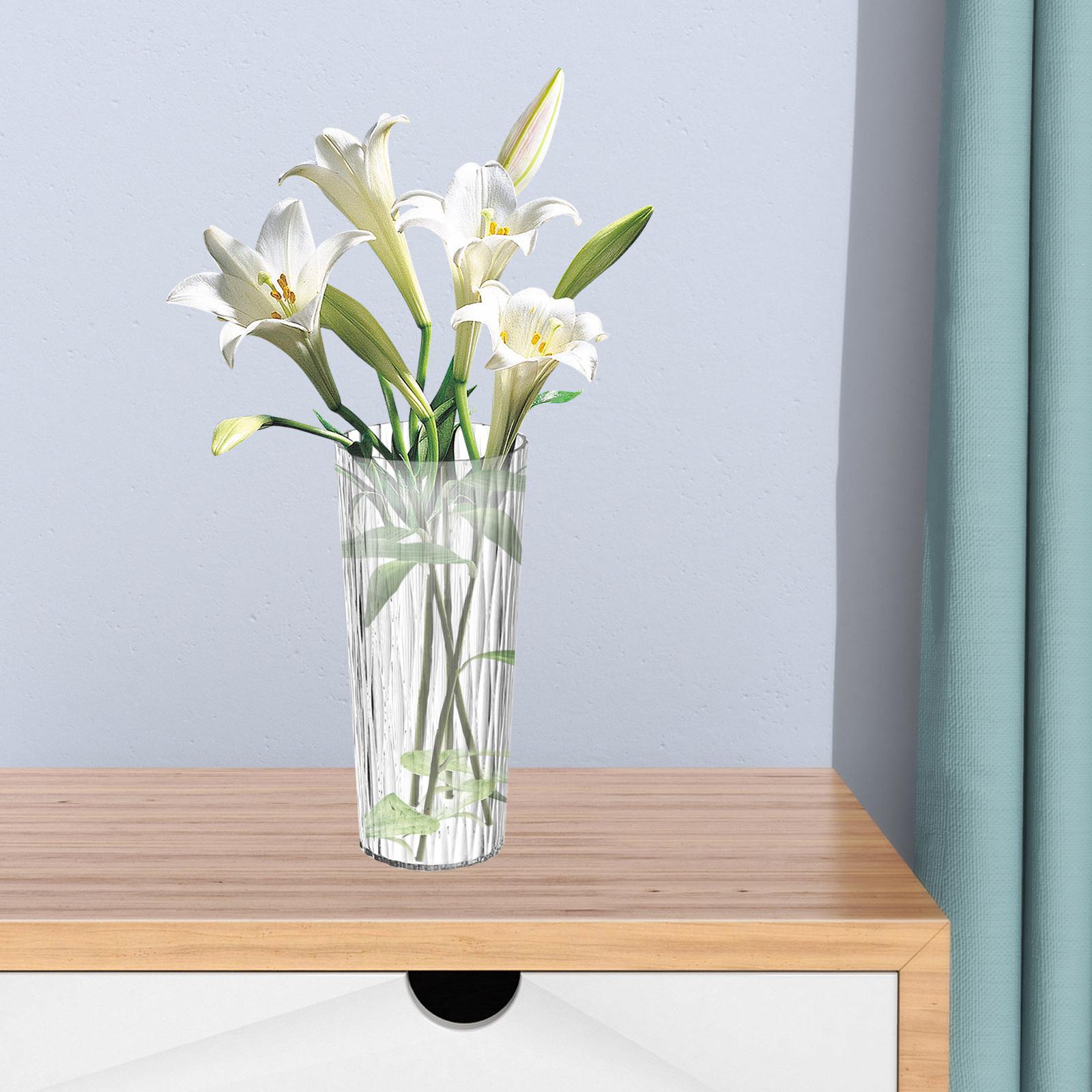 

Decorative Vase Flowerpot Photo Prop Modern Bottle Decoration Elegant Flower Pot for Wedding Artificial Flowers Living Room