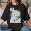 Till Alien Stage Anime Unisex Unisex Koszulki Casualowe Krótki Rękaw Okrągły Dekolt Bawełniane Klasyczne Góry