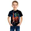 Universe Solar System Kids T-shirt Print Planet Sun Earth Venus Tshirt Casual Harajuku Summer Child Shirt Tops for Boys Girls