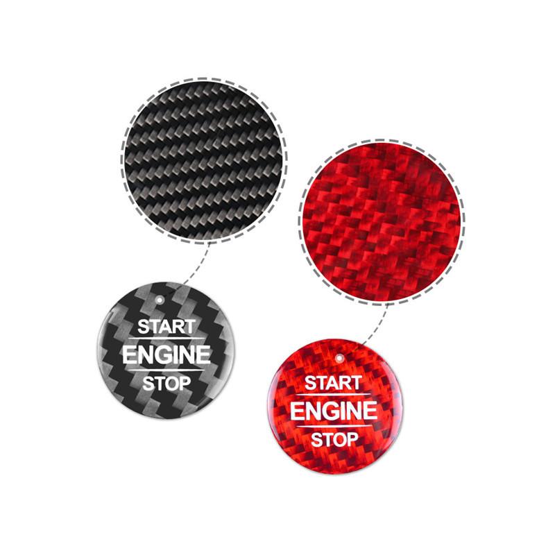 

Car Styling Carbon Fiber Engine Start Stop Button Cover Trim For Mercedes Benz AMG W177 W247 G463 C118 W118 W167 X167 X247 H247