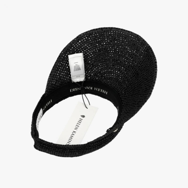 Hellehkaminski Erin Charcoal Visor Sun Cap Hat51934