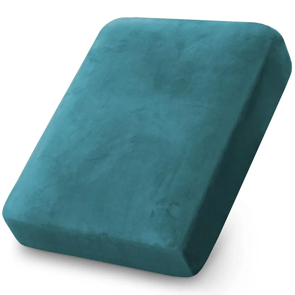 

Velvet Sofa Cushion Covers for Living Room Plush Sofa Seat Cover Soft Stretch Sofas Couch Slipcover Furniture Protector Pillow cover 45x45cm
