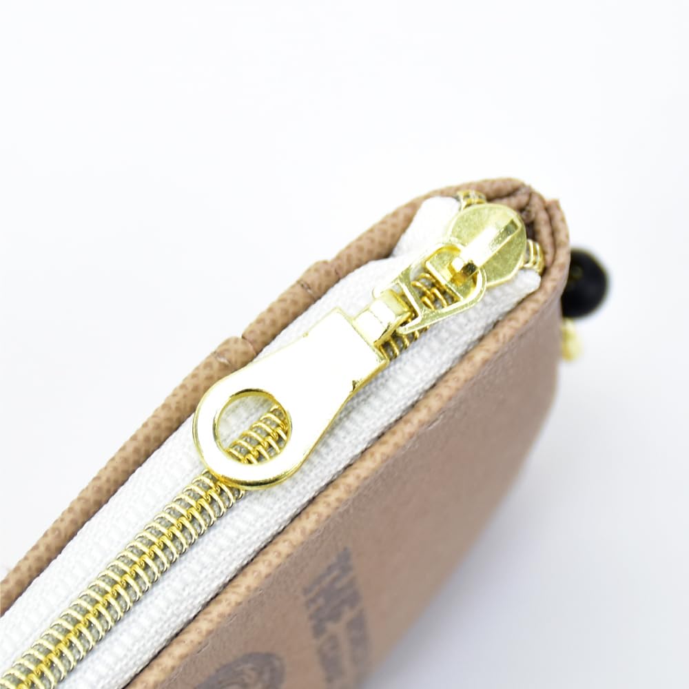 Key Case Pass Case Pass Case Card Case with Reel Synthetic Leather Compact Boys Unisex School Commuting Travel Adults High School Students Children