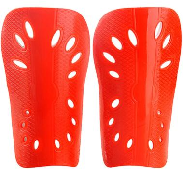 Lightweight Plastic Soccer Shin Guards 2-Pair Protective Calf Gear for Adults Football Players Shin Guard Sleeves