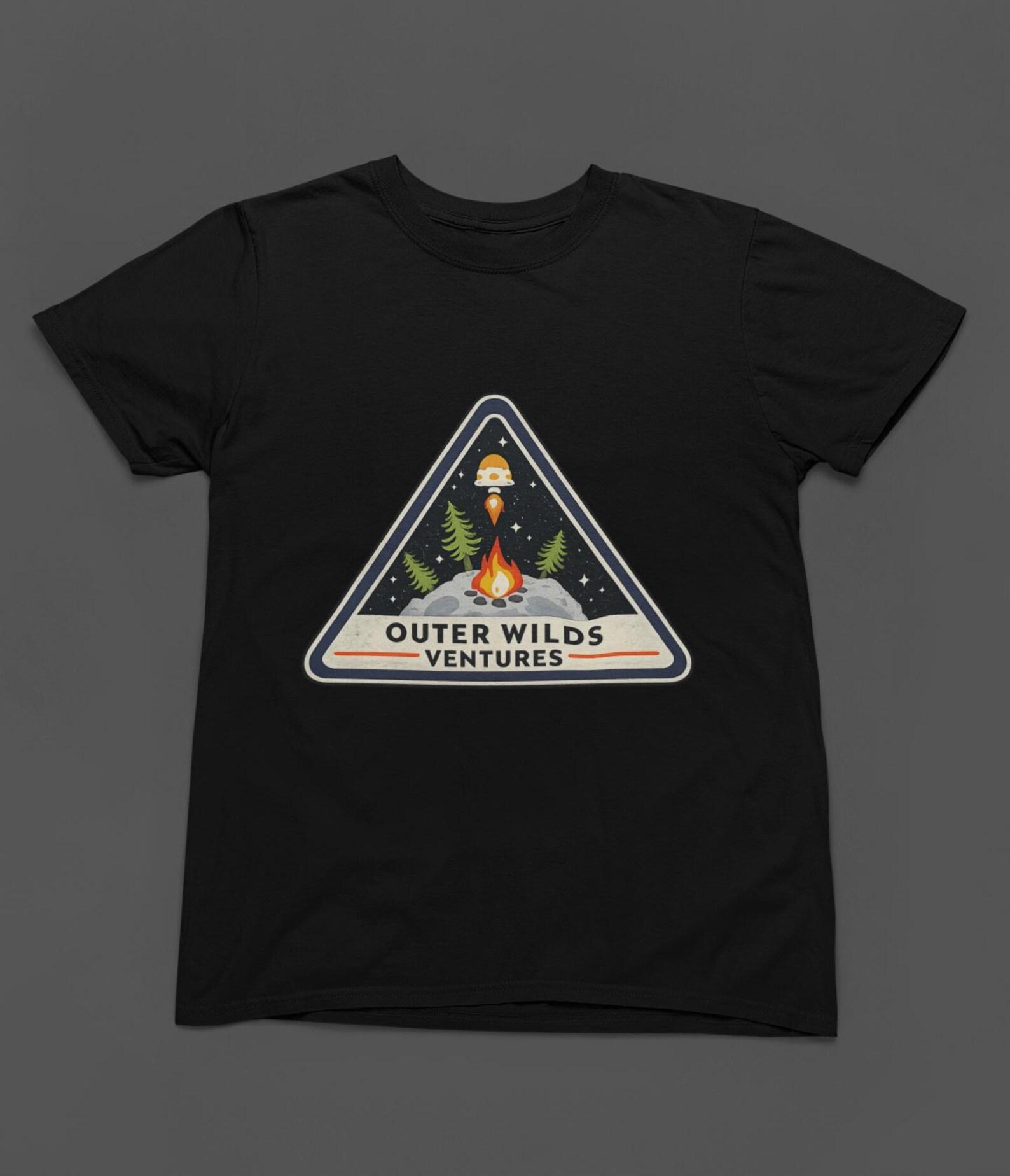 Unisex Outer Wilds Gaming T-Shirt, Indie Game, Indie Videogame Shirt M