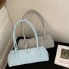 New baguette bag women's large-capacity new trendy matte retro shoulder underarm bag commuter pillow bag