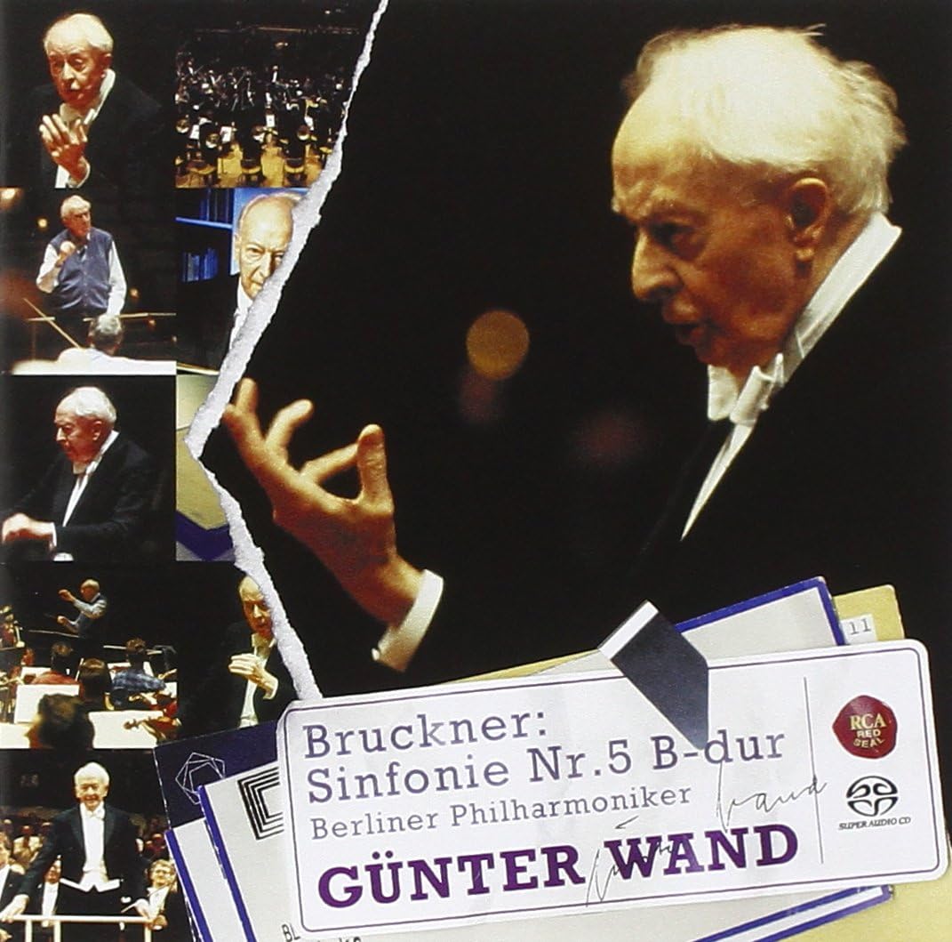 

CD GNTER WAND BERLIN PHILHARMONIC OR Bruckner Symphony No. 5 BVCC34147 RCA RED SEAL 2006 Japan Obi Classical