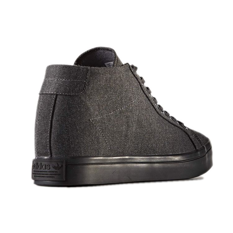 Adidas Originals Court Vantage High-Top Skate Shoes Women Sneakers Gray DB1286
