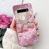 Per Samsung Galaxy S10+ S10 S10e Elegante Custodia per Telefono con Motivo Floreale e Farfalle Per Samsung S10e S10 Plus S 10 4G Custodie Morbide in Silicone TPU