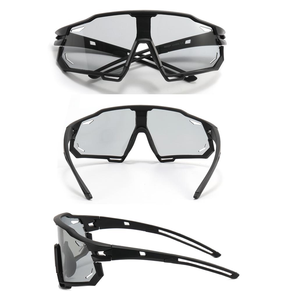 2025  Photochromic Cycling Glasses man Mountain Bike Bicycle Sport Cycling Sunglasses MTB Cycling Eyewear woman