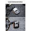 ROCKBROS Bicycle Foldable Pedals Aluminum Alloy MTB Mountain Bike Pedal Anti-slip Reflective Cycling Self-lubricating Pedal