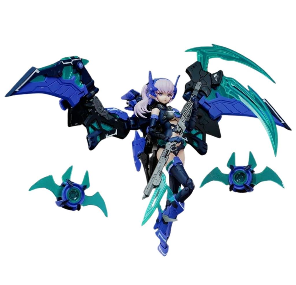 Nuke Matrix Bat Girl Sonic Blast MARIA STRAUSS Armored Girl Assembly Type Plastic Model [ToyBase] 1/12 B.A.T. Attacker