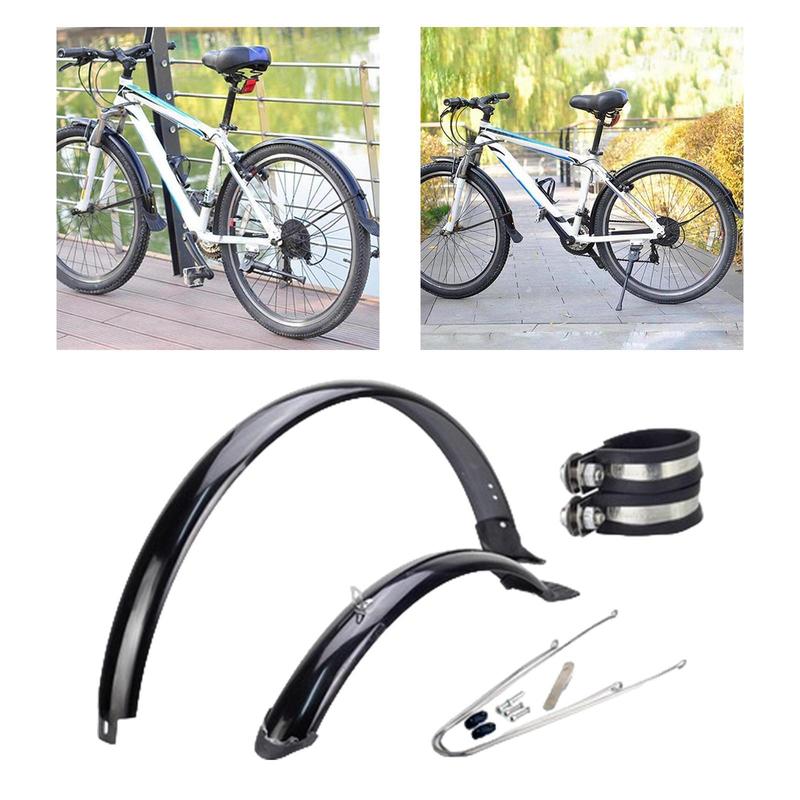 Mountain Bike Mudguards for 29 inch Tires Replacement Front Rear Mudguard against Splashing Water Dust Road Bicycles Fenders