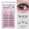 Yelix Thick Cat-Eye False Eyelashes: Natural, Segmented, Glue-Free Lower Lashes