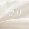 Neck Pillow Solid Color High and Low Pillow Soft Adult Pillow Cotton Fit Memory Pillow