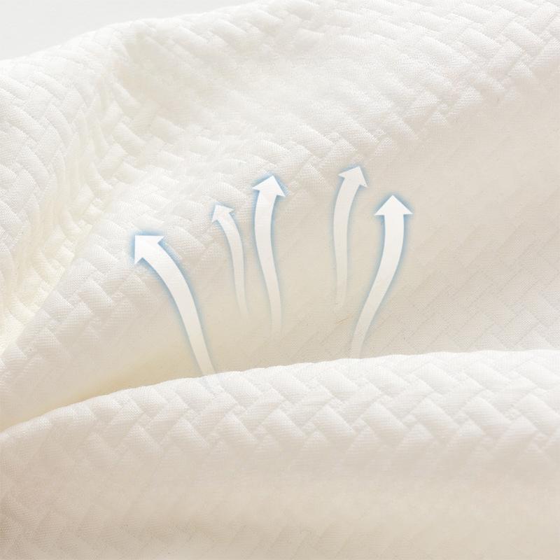 Neck Pillow Solid Color High and Low Pillow Soft Adult Pillow Cotton Fit Memory Pillow