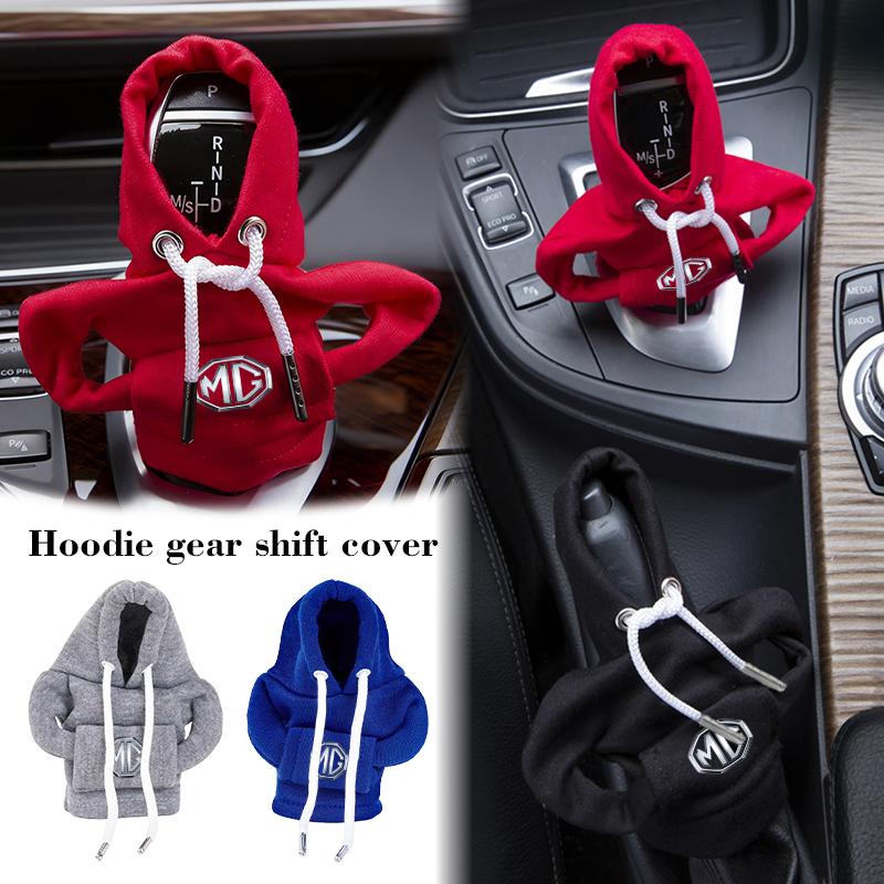 Hoodie Car Gear Shift Cover Fashion Manual Handle Change Lever For MG Cyberster 3 5 6 7 ZS ES5 ONE HS 4 EV fxl1