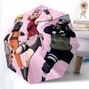 1pc Naruto Characters Automatic Folding Umbrella, Portable Collapsible Design, 8-Rib Iron Frame, , All-Season Casual Outdoor Accessory for Christmas B