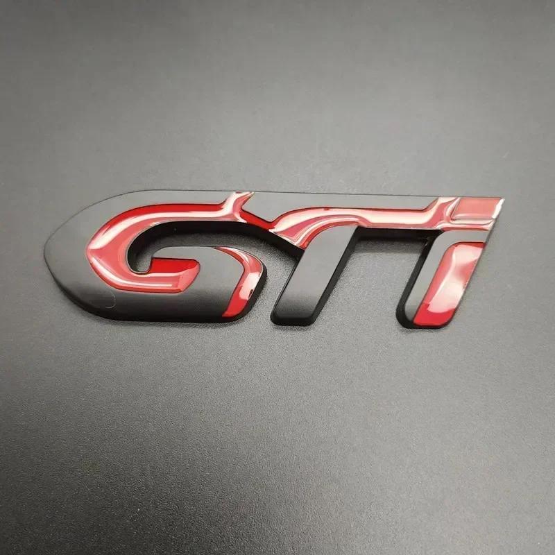 3D kovové samolepky na bok karoserie JK48 Klíčenky pro Volkswagen VW Znak GTI Polo Jetta Touareg Tiguan MK5 MK7 MK4 Passat Golf