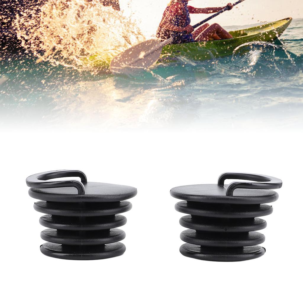 2PCS Kayak Scupper Stopper Bungs PVC Drain Hole Plugs Replacement for Kayak Canoe Marine Boat