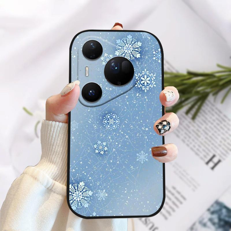 Phone Case For Huawei Pura 80 Ultra Pretty Stylish Painting Soft TPU Silicone Shockproof Cover For Huawei Pura80Ultra Fundas