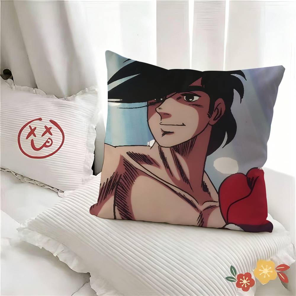 Pc Sports Anime AAshita No Joe Pillow Case Fashion Square Pillowcase Bedroom Sofa Room Ins Decoration Leisure