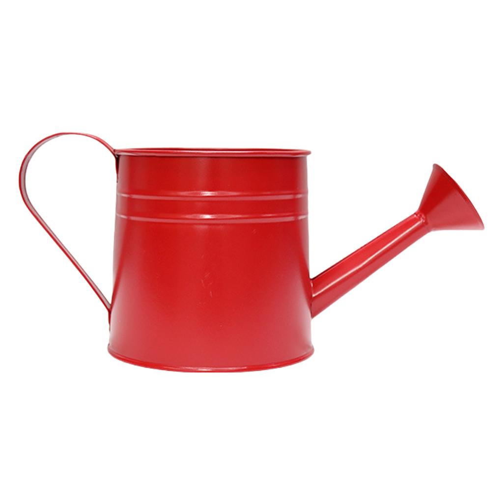 Żelazna doniczka na kwiaty, uroczy rustykalny metalowy pojemnik, idealny jako doniczka lub dekoracja biura