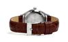 JIOS Automatic Domestically Genuine Leather MADE IN Sapphire Glass X Blue Hands X Brown Crocodile Embossed [JIOS] Japanese-made Watch, Watch,