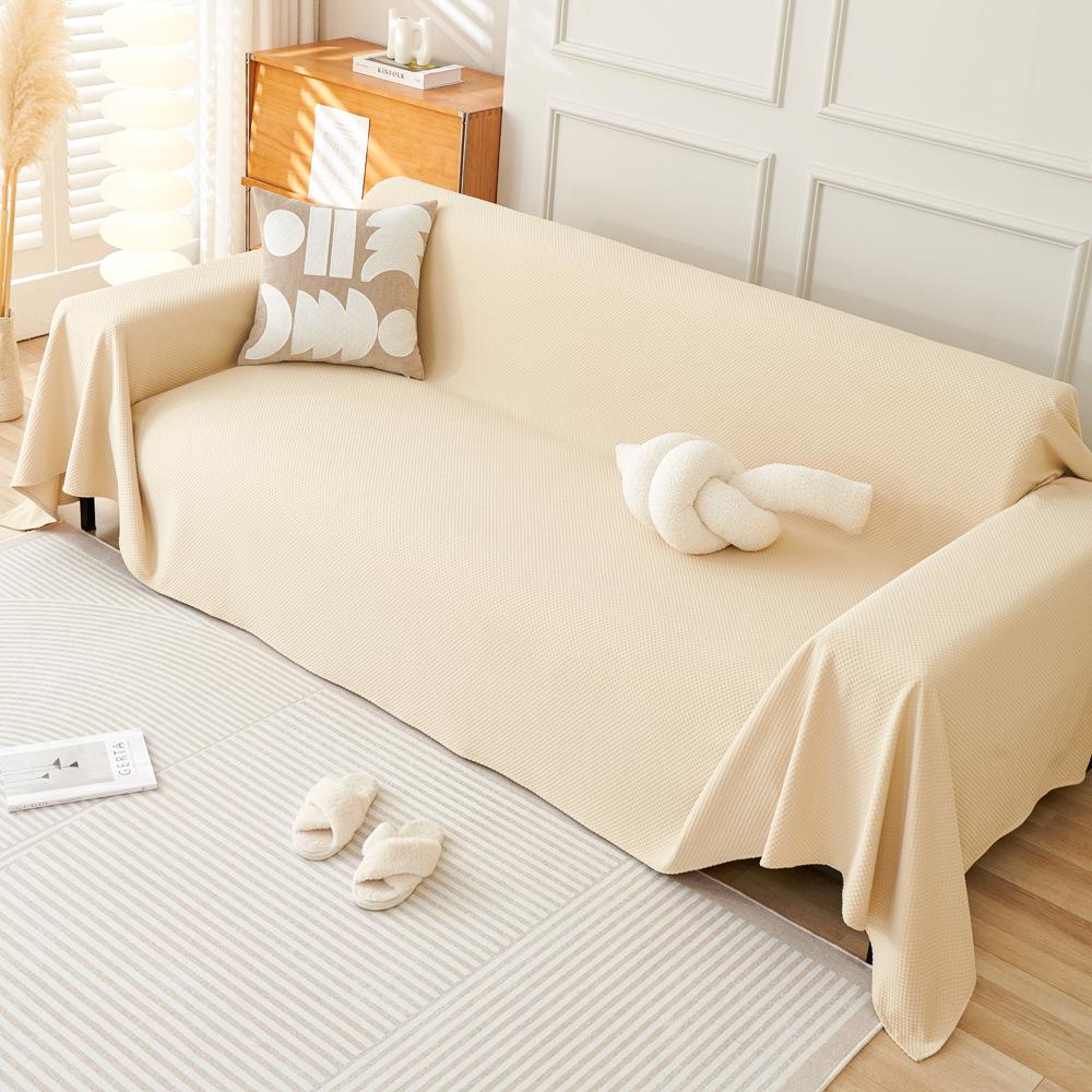 Simple Sofa Towel Cover Cloth Non-Slip Anti-Wrinkle Sofa Cushion Four Seasons Universal High Sense All-Inclusive Modern Sofa Cover
